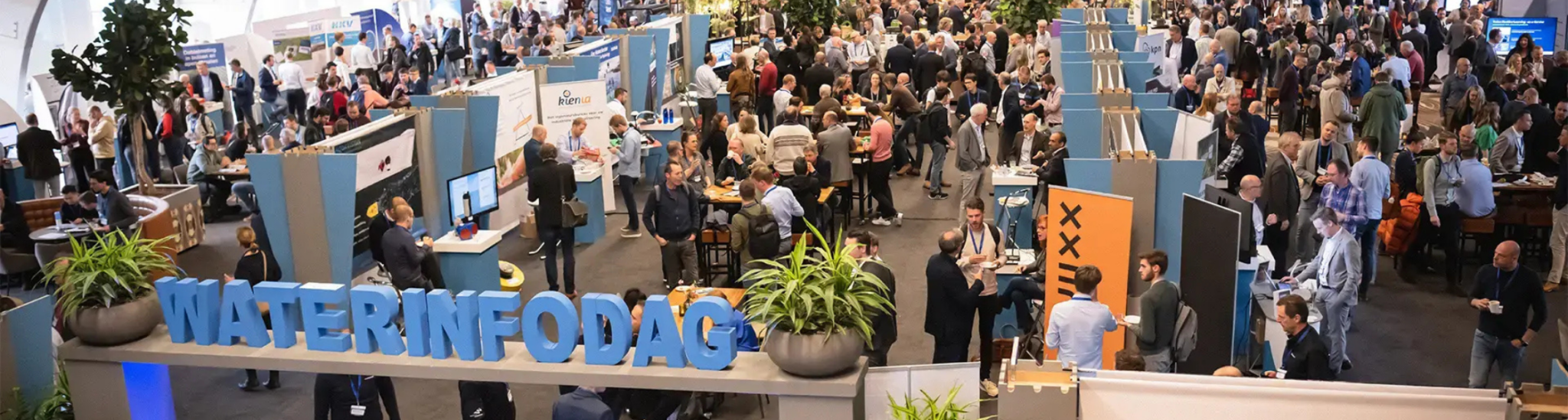 De beursvloer van Waterinfodag